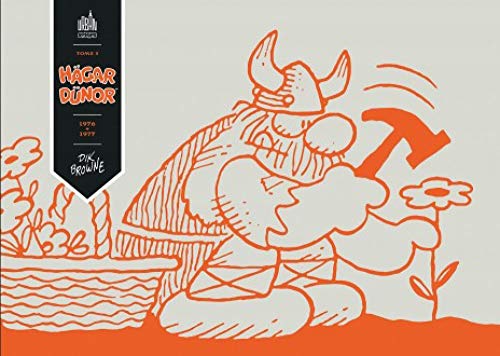 jaquette livre Hägar Dünor Tome 3 - 1976-1977