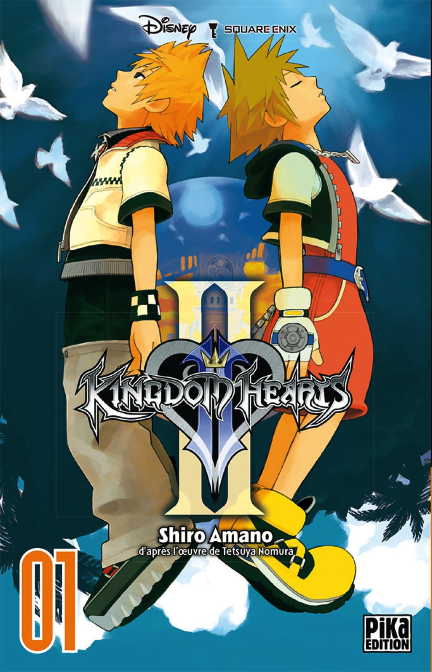 jaquette livre Kingdom Hearts II T01