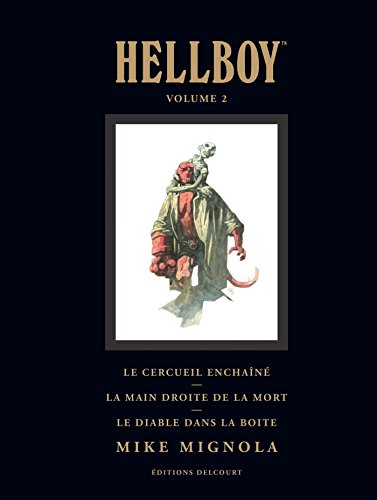 jaquette livre Hellboy Tome 2 - Le Cerceuil Enchaîné - La Main Droite De La Mort - Le Diable Dans La Boîte