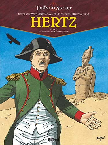 jaquette livre Le Triangle Secret - Hertz Tome 5 - La Troisième Mort De L'empereur