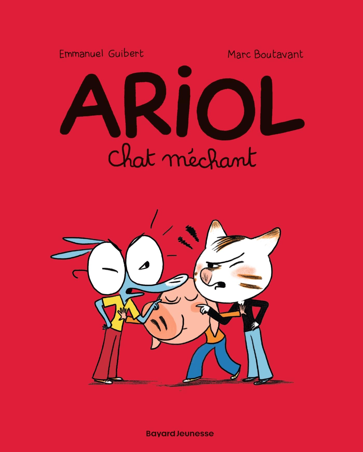 jaquette livre Ariol, Tome 06: Chat méchant