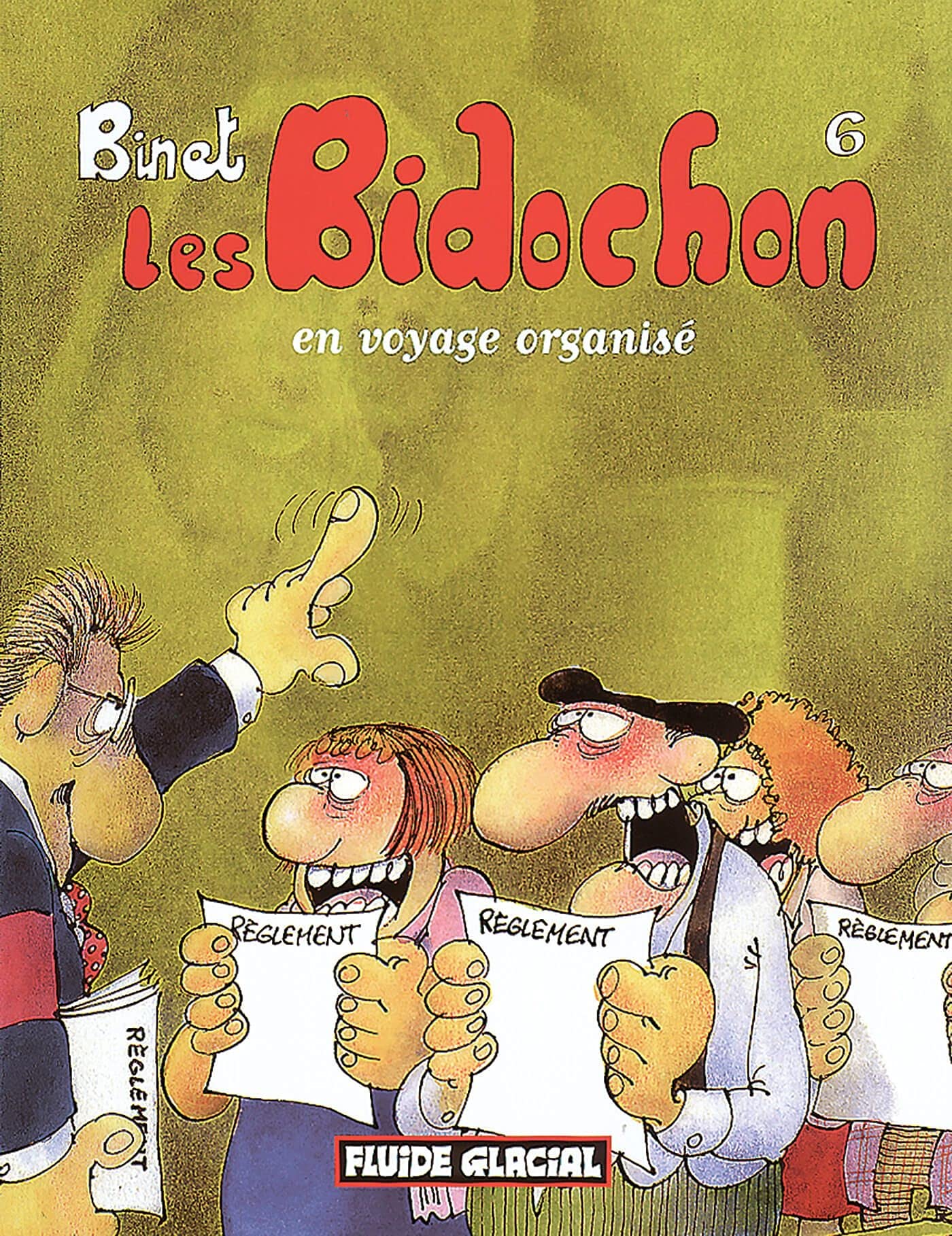 jaquette livre Les Bidochon, tome 6 : En voyage organisé