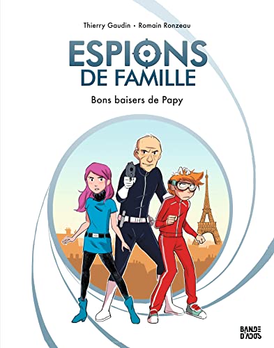 jaquette livre Espions De Famille Tome 1 - Bons Baisers De Papy