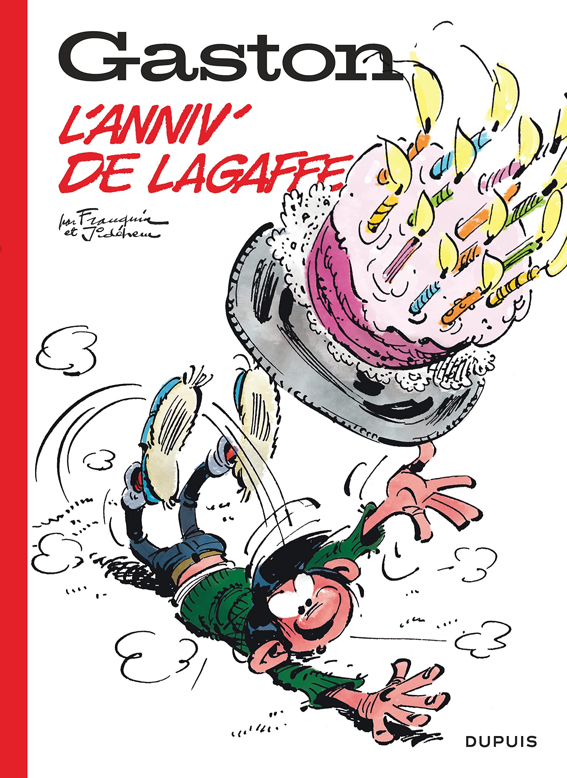 jaquette livre Gaston hors-série 60 ans - tome 1 - L'anniv' de Lagaffe