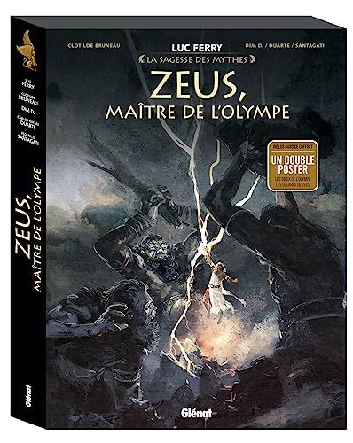 jaquette livre Coffret Zeus, Maître De L'olympe En 3 Volumes - La Naissance Des Dieux - Les Guerres De Zeus - Les Amours De Zeus