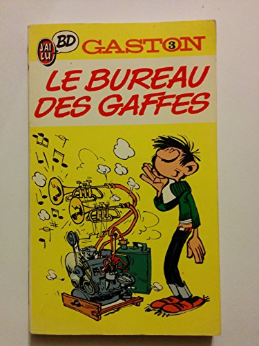 jaquette livre Gaston - Le Bureau Des Gaffes En Gros