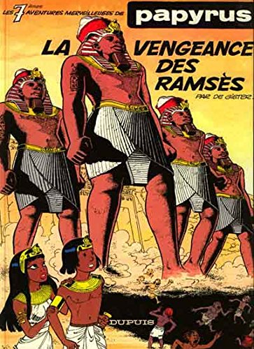 jaquette livre Papyrus Tome 7 - La Vengeance Des Ramsès