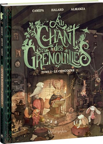 jaquette livre Au Chant Des Grenouilles Tome 2 - Le Concours