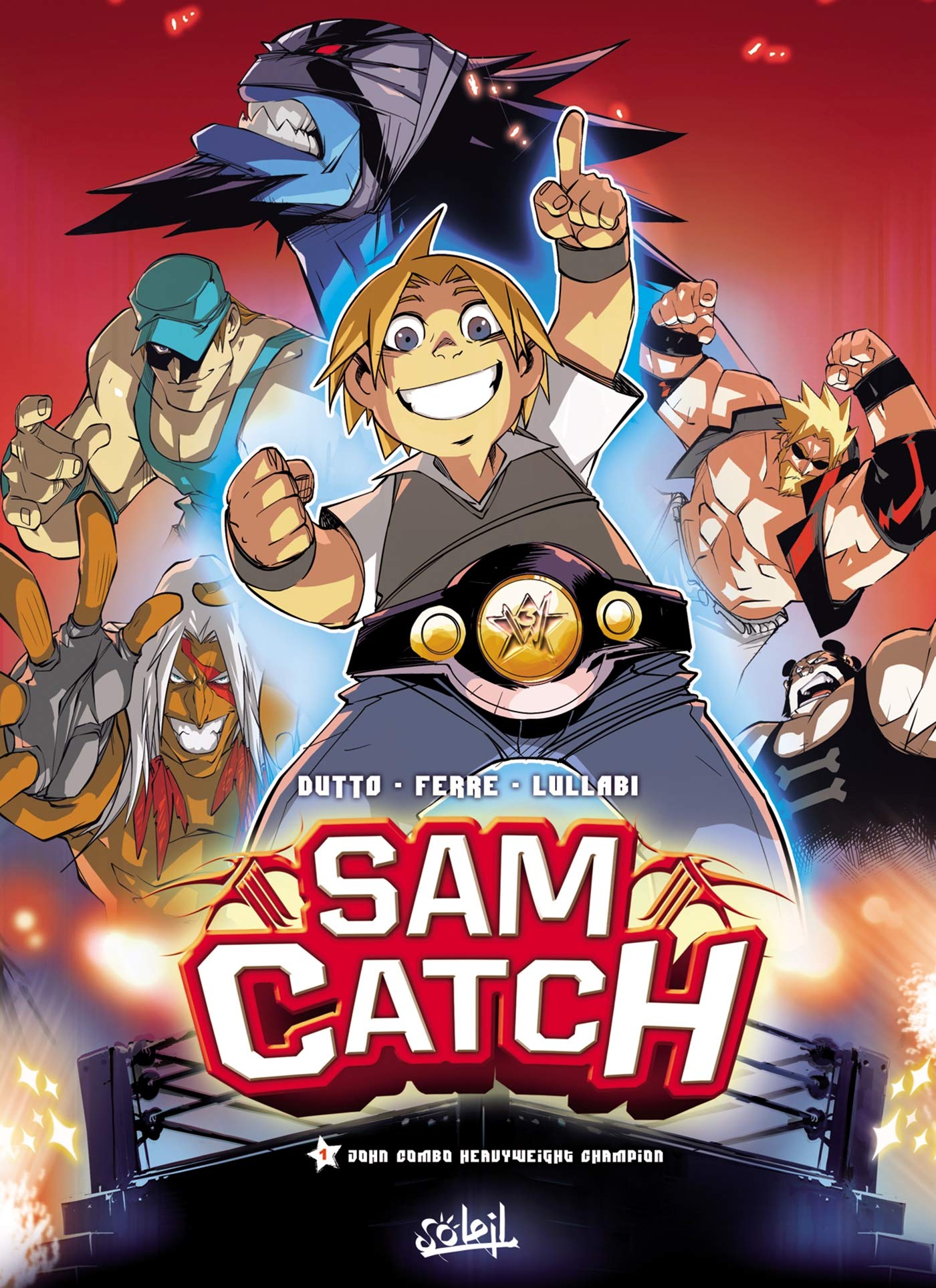 jaquette livre Sam Catch T01
