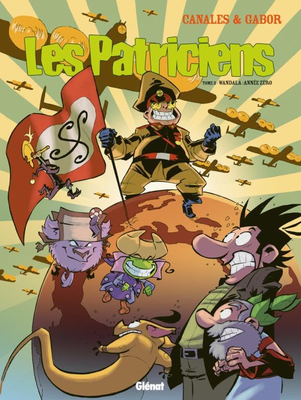 jaquette livre Les Patriciens Tome 2 - Wandala : Année Zéro