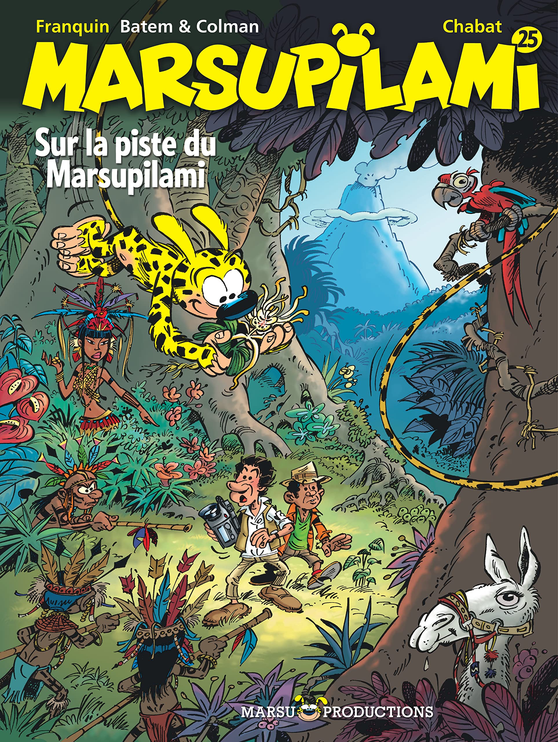 jaquette livre Sur la piste du Marsupilami : La BD du film d'Alain Chabat