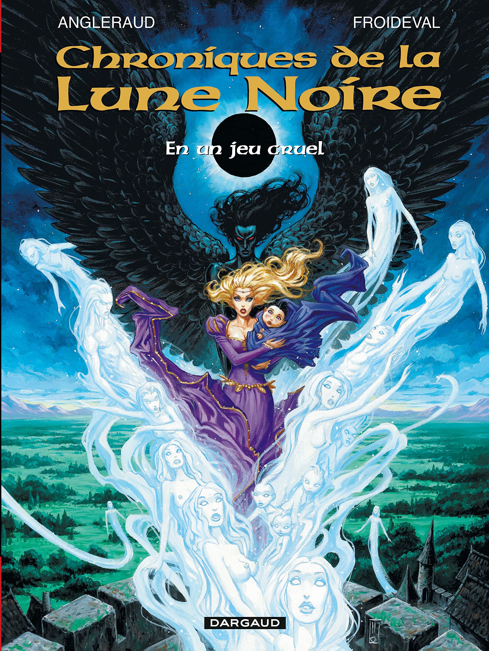 jaquette livre Les chroniques de la lune noire, Tome 0 : En un jeu cruel