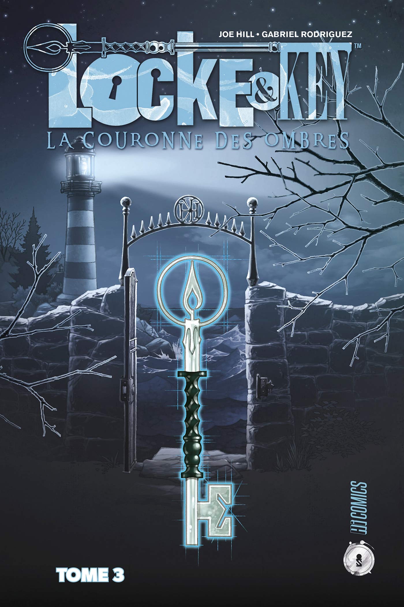 jaquette livre Locke & Key, T3 : La Couronne des ombres