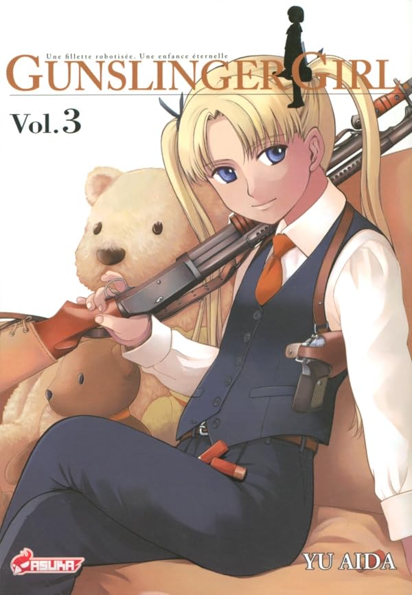 jaquette livre Gunslinger girl Vol.3