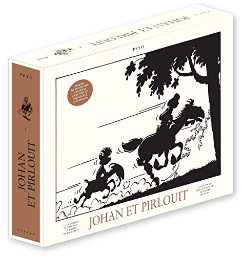 jaquette livre Johan Et Pirlouit Oeuvres Complètes Tome 1 - Le Châtiment De Basenhau - Le Maître De Roucybeuf - Le Lutin Du Bois Aux Roches - La Pierre De Lune