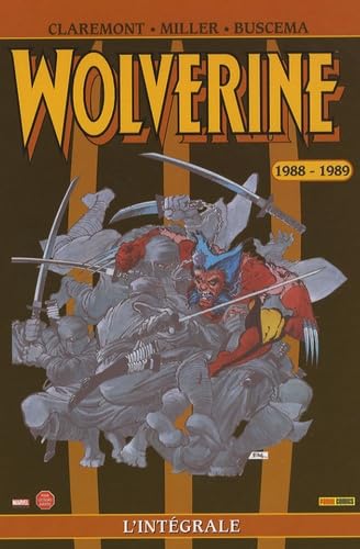 jaquette livre Wolverine Tome 1 - L'intégrale 1988-1989