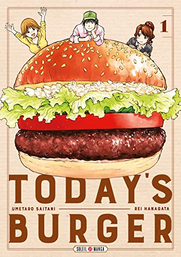 jaquette livre Today's Burger - Tome 1