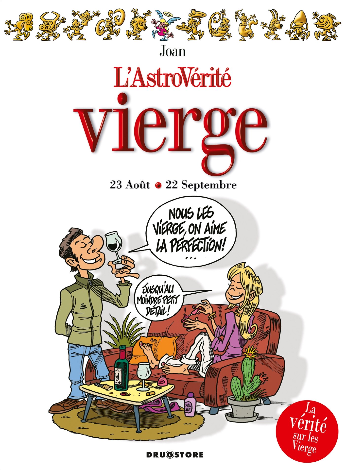 jaquette livre L'AstroVérité : Vierge