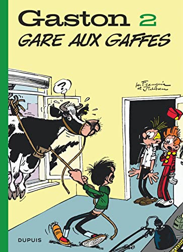 jaquette livre Gaston Tome 2 - Gare Aux Gaffes