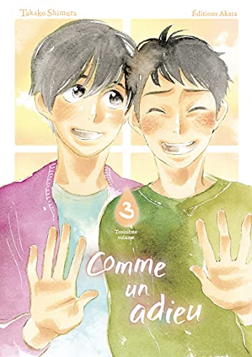 jaquette livre Comme un adieu - Tome 3
