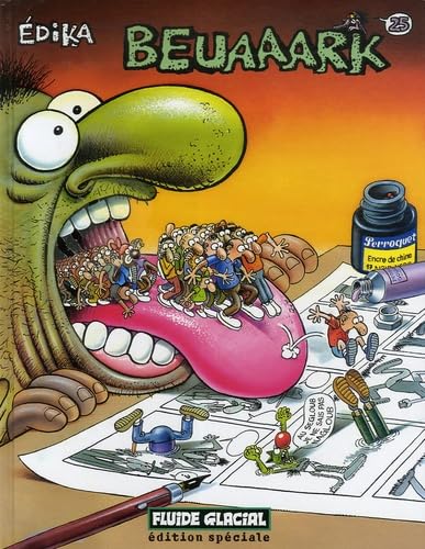 jaquette livre Edika Tome 25 - Beuaaark