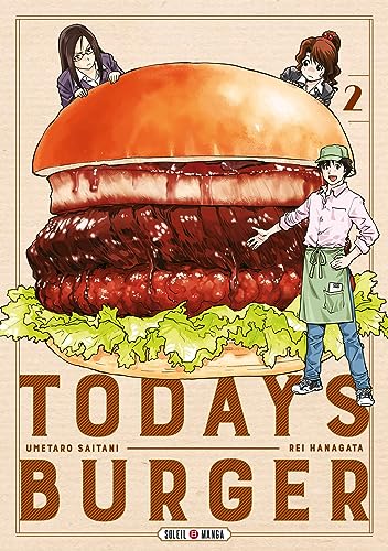jaquette livre Today's Burger - Tome 2