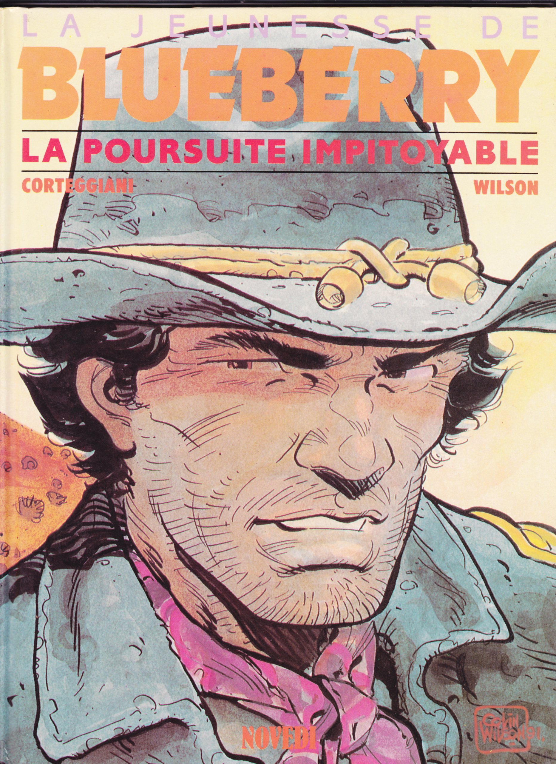 jaquette livre La Jeunesse de Blueberry, tome 7 : La Poursuite impitoyable