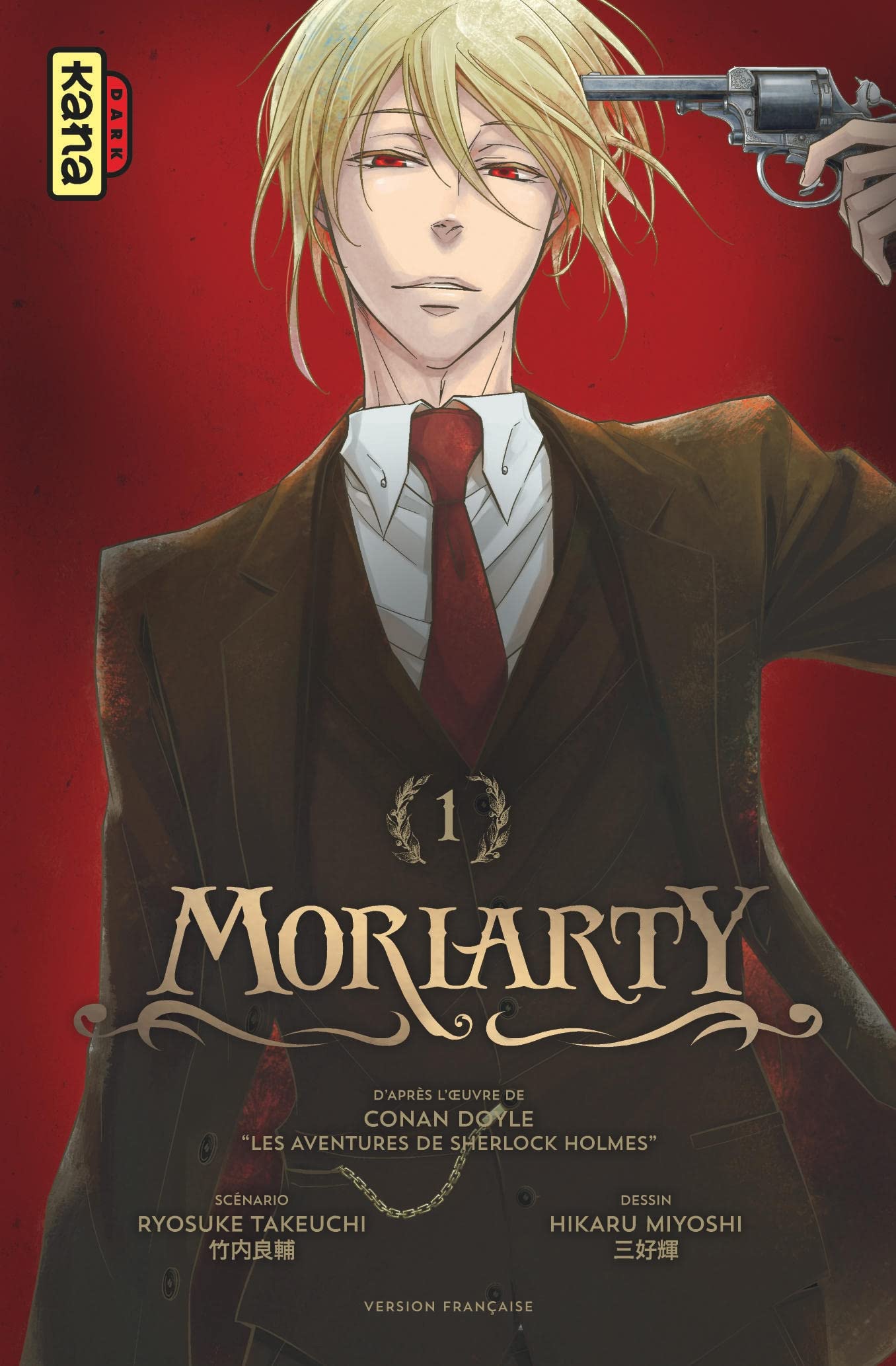jaquette livre Moriarty, tome 1