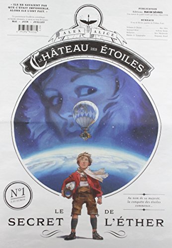 jaquette livre Le Château Des Étoiles Gazette 1 - Le Secret De L'éther