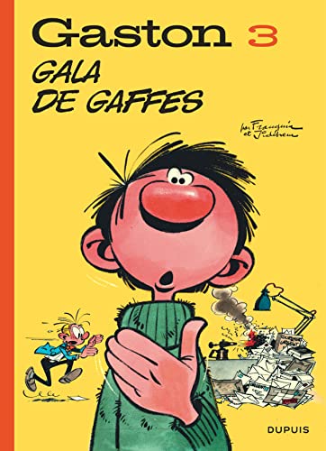 jaquette livre Gaston Tome 3 - Gala De Gaffes