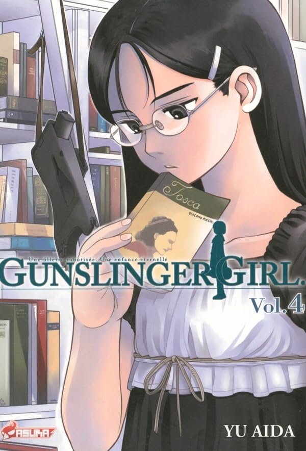 jaquette livre Gunslinger girl - Tome 4