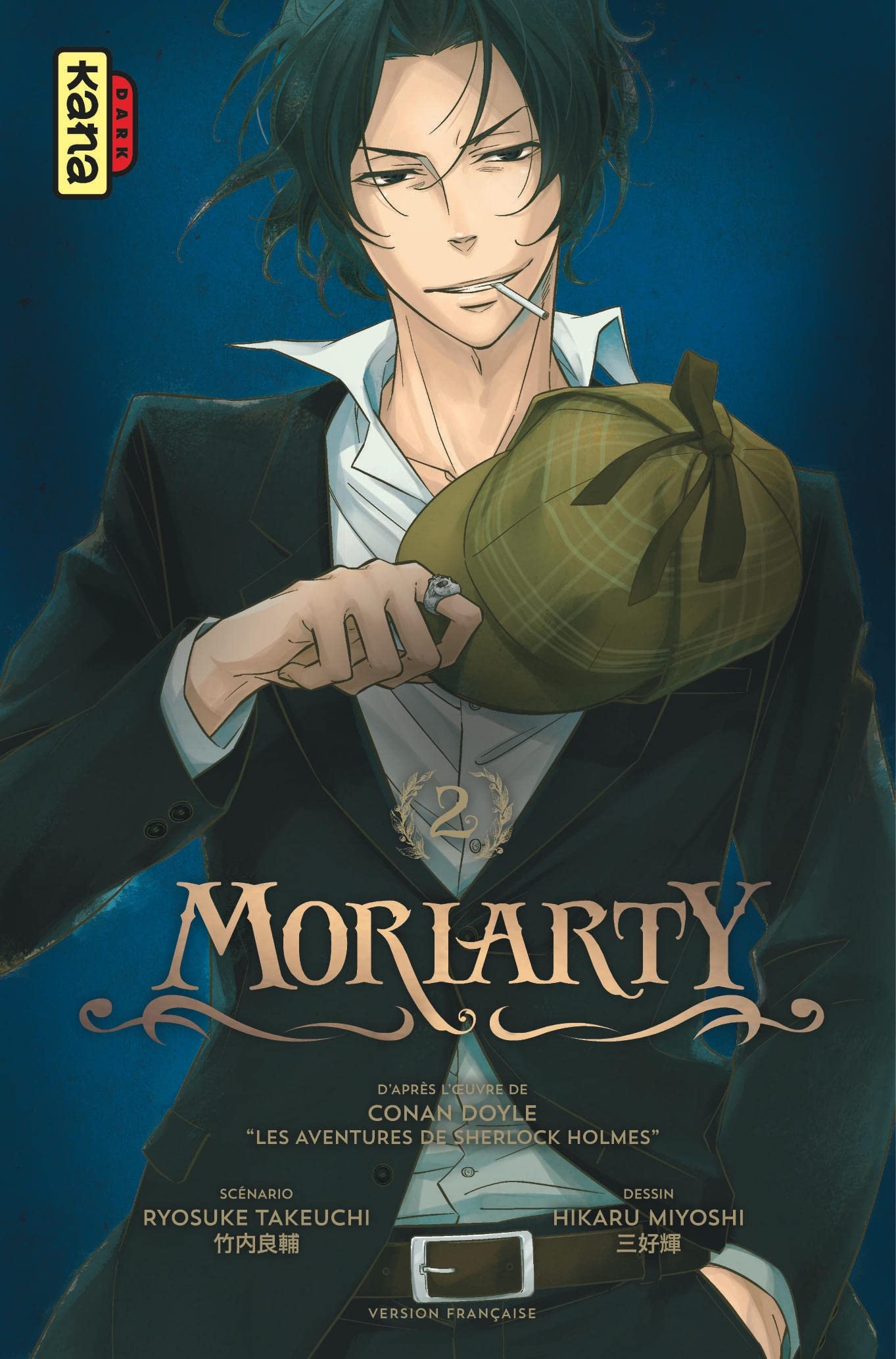 jaquette livre Moriarty, tome 2