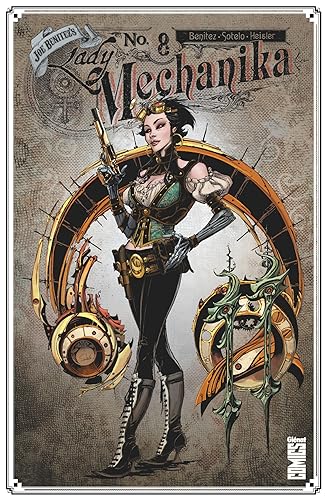 jaquette livre Lady Mechanika Tome 8 - Le Monstre Du Ministère De Satan