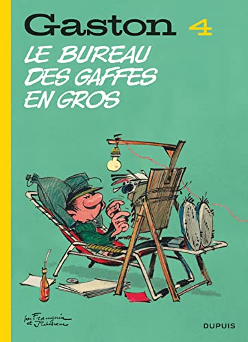 jaquette livre Gaston Tome 4 - Le Bureau Des Gaffes En Gros