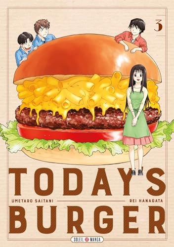 jaquette livre Today's Burger - Tome 3