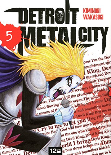 jaquette livre Detroit Metal City - DMC - Tome 5