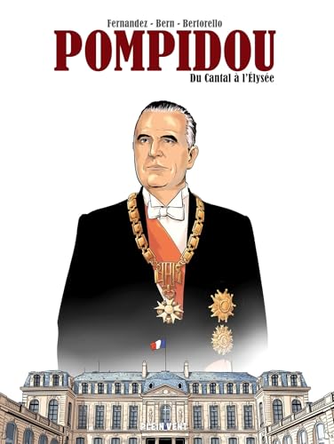 jaquette livre Pompidou - Du Cantal À L'elysée