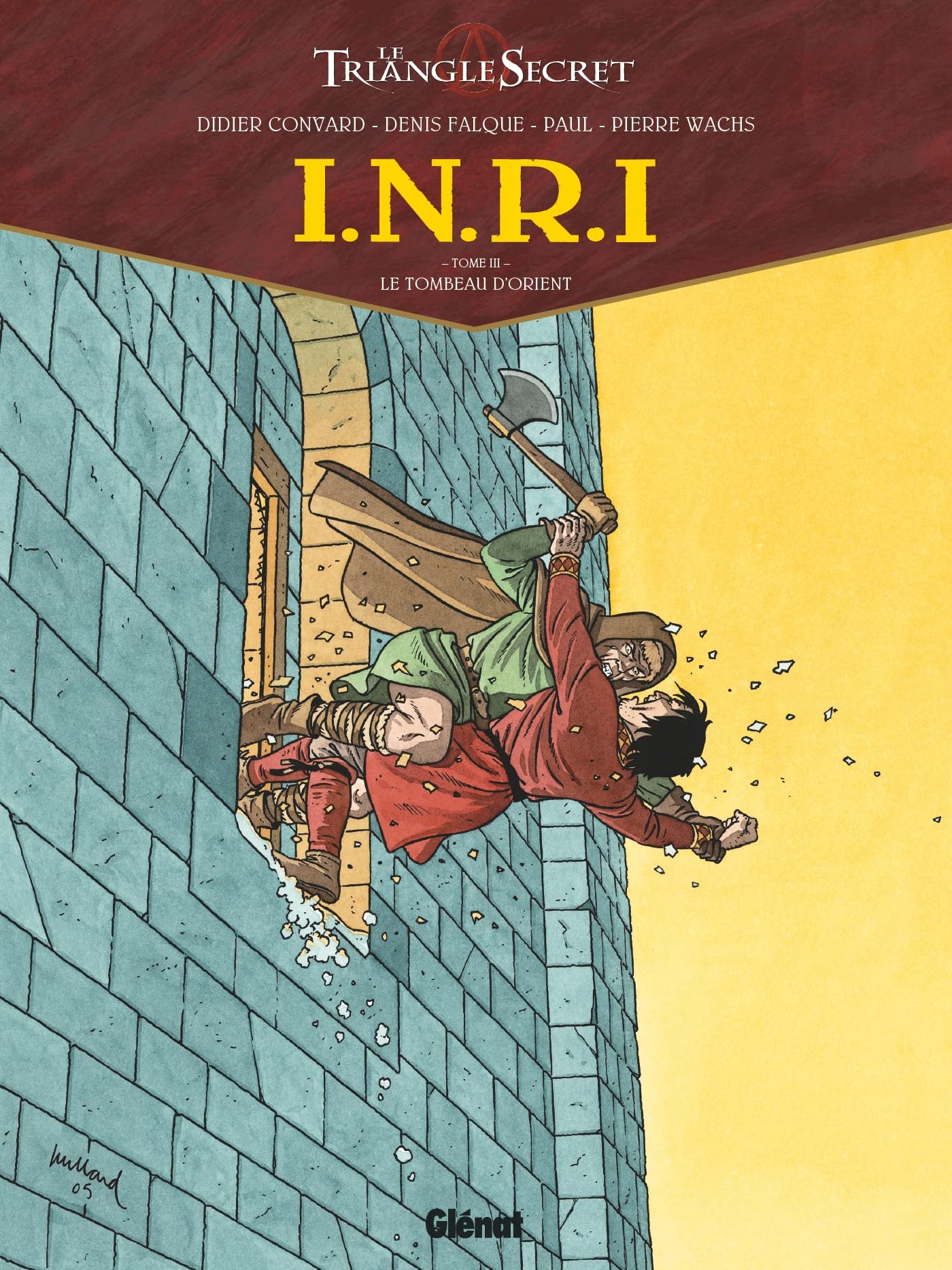 jaquette livre INRI Le Triangle Secret, Tome 3 : Le Tombeau d'Orient