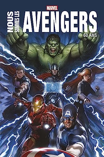 jaquette livre Nous Sommes Les Avengers - 60 Ans
