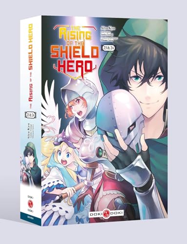 jaquette livre The Rising Of The Shield Hero - Ecrin En 2 Volumes : Tomes 23 Et 24