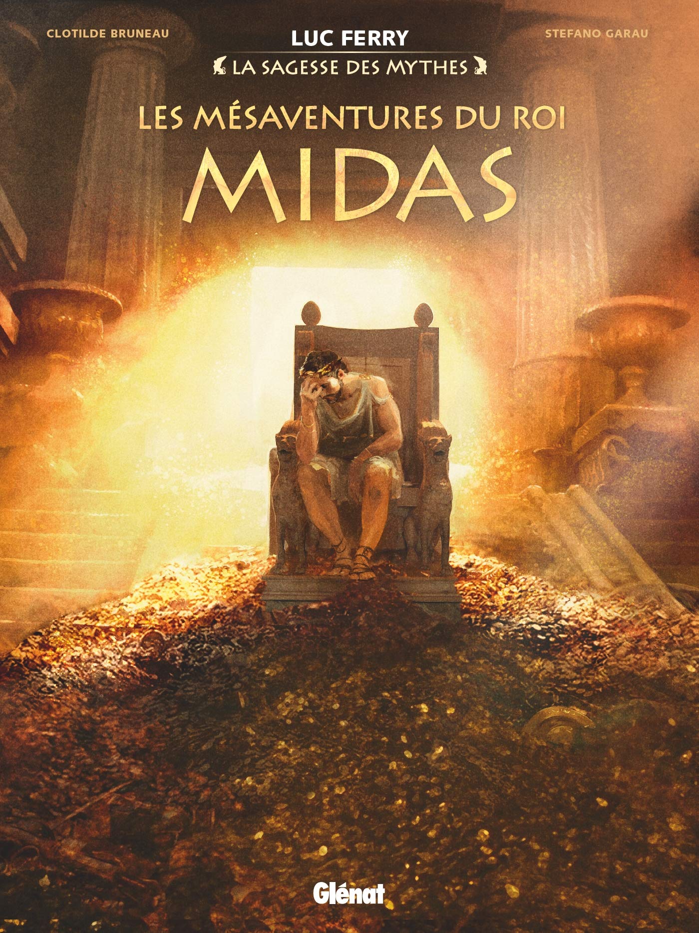 jaquette livre Les Mésaventures du roi Midas