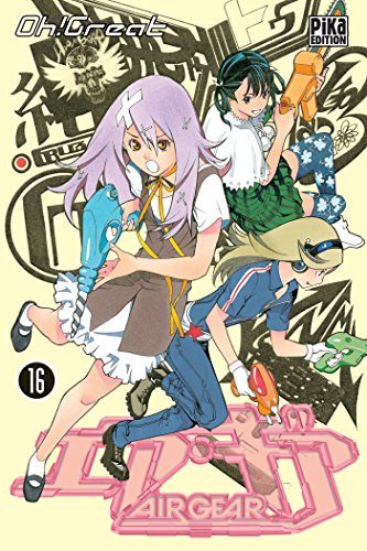 jaquette livre Air Gear - Tome 16