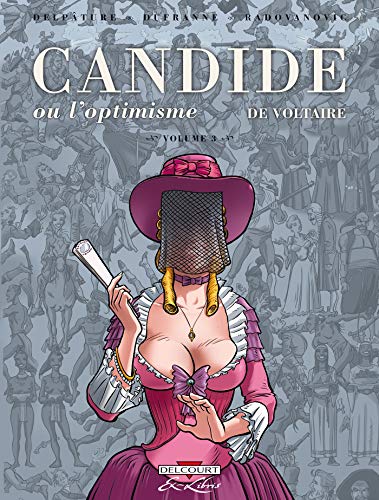 jaquette livre Candide Ou L'optimisme De Voltaire Tome 3