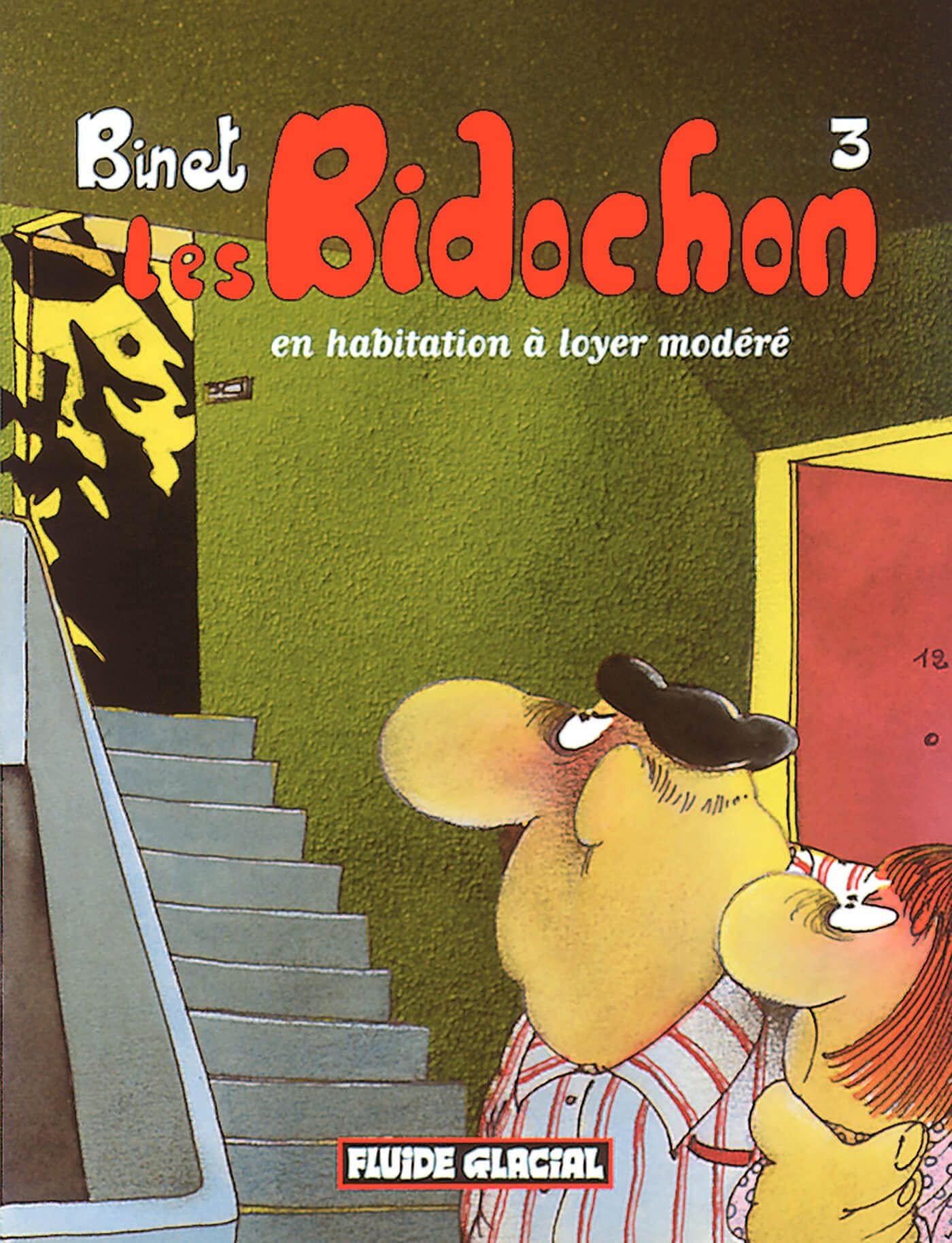 jaquette livre Les Bidochon, tome 3 : En habitation à loyer modéré
