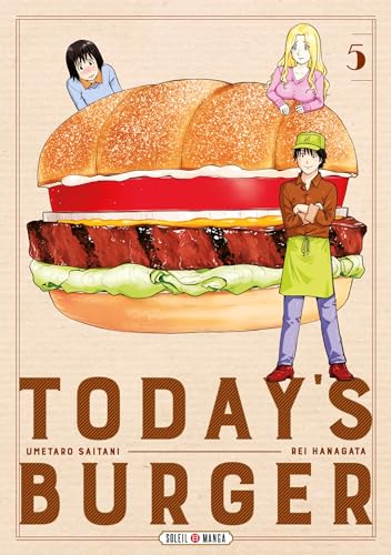 jaquette livre Today's Burger - Tome 5