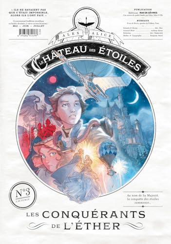 jaquette livre Le Château Des Étoiles Tome 3 - Les Conquérants De L'éther