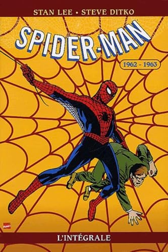 jaquette livre Spider-Man : L'Intégrale, tome 1 : 1962-1963