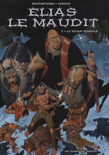 jaquette livre Elias Le Maudit Tome 3 - Le Soldat D'argile