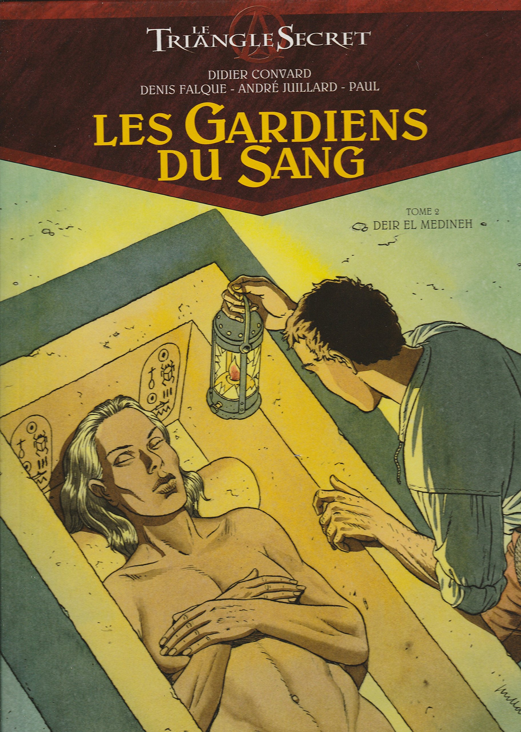 jaquette livre Les Gardiens du Sang - Tome 02: Deir El Medineh
