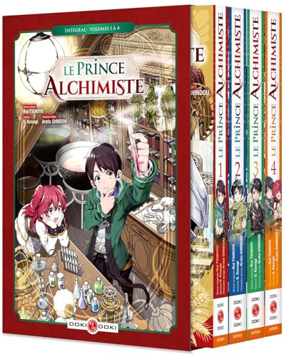 jaquette livre Prince Alchimiste (le) - Coffret